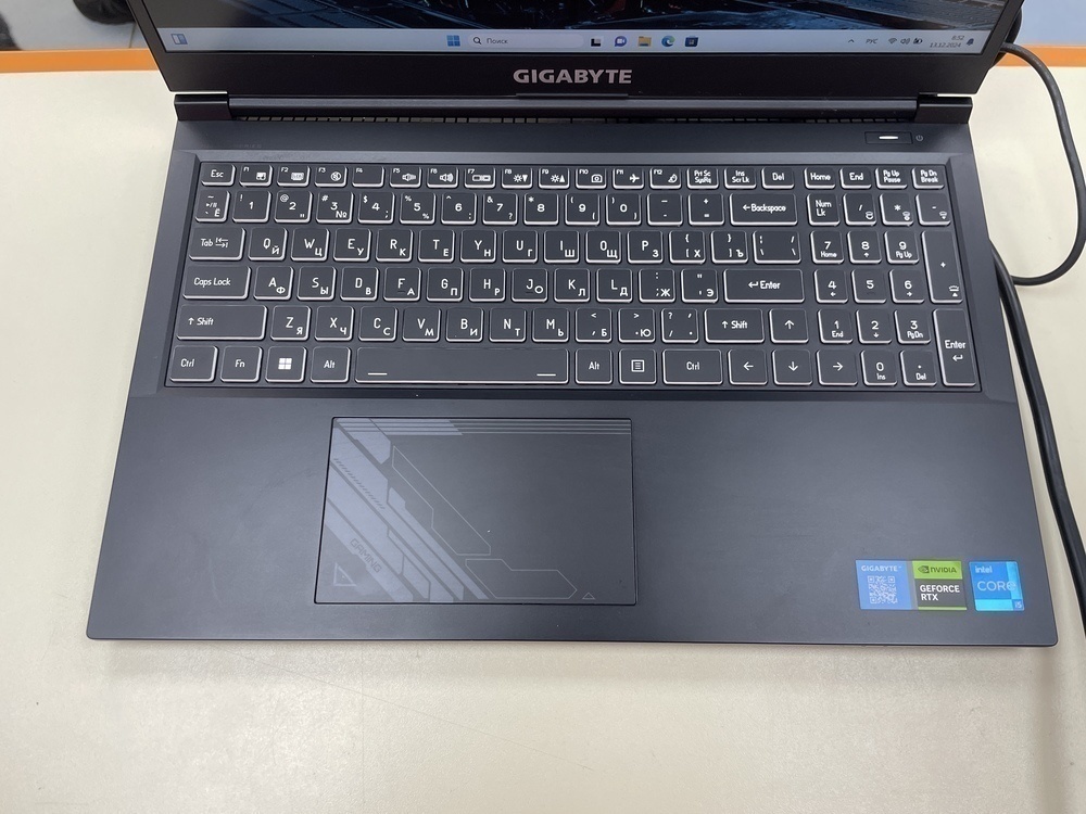 Ноутбук Gigabite G5 KF (KF-E3KZ313SH); Core i5-12500H, Geforce RTX 4060, 16 Гб, 512 GB, Нет