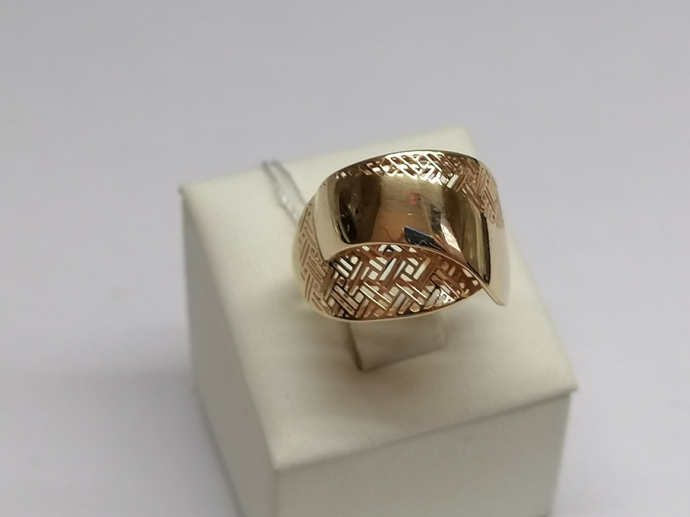 КОЛЬЦО БЕЗ КАМНЯ (Au 585)