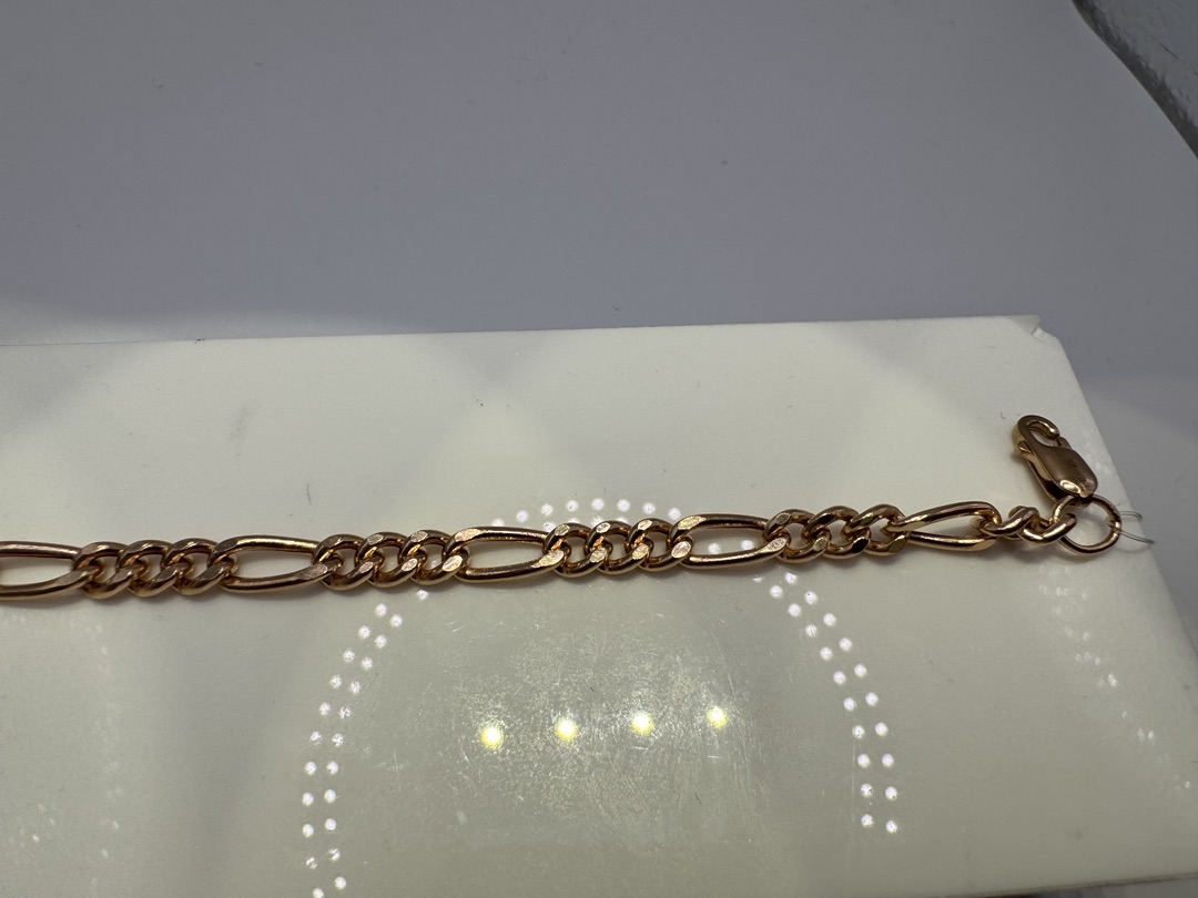 БРАСЛЕТ ПУСТОТЕЛЫЙ Фигаро(картье) (Au 585)