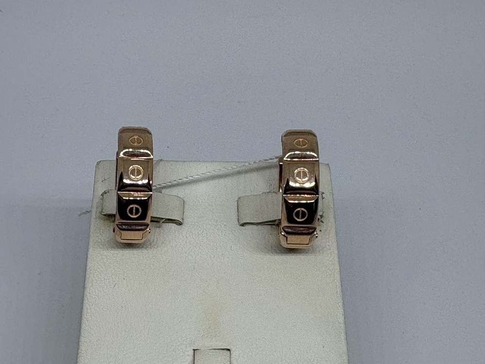 СЕРЬГИ С КАМНЯМИ (Au 585)