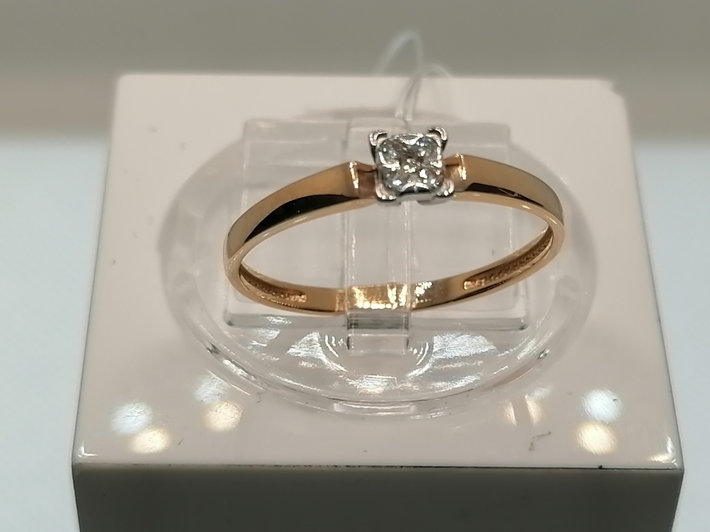 КОЛЬЦО БРИЛЛИАНТ (Au 585)