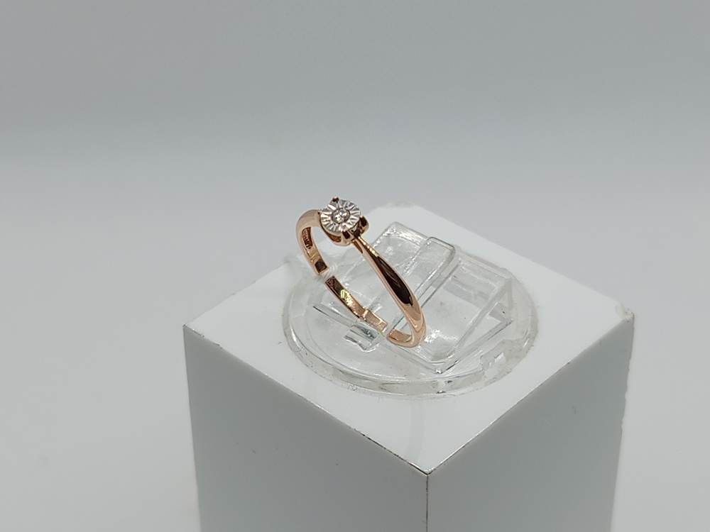 КОЛЬЦО БРИЛЛИАНТ Au 585