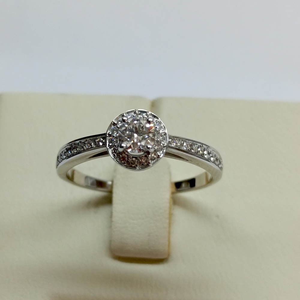 КОЛЬЦО БРИЛЛИАНТ (Au 585)