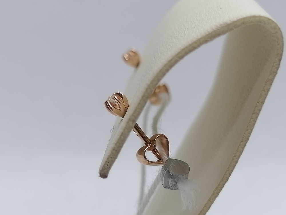 СЕРЬГИ БРИЛЛИАНТ (Au 585)