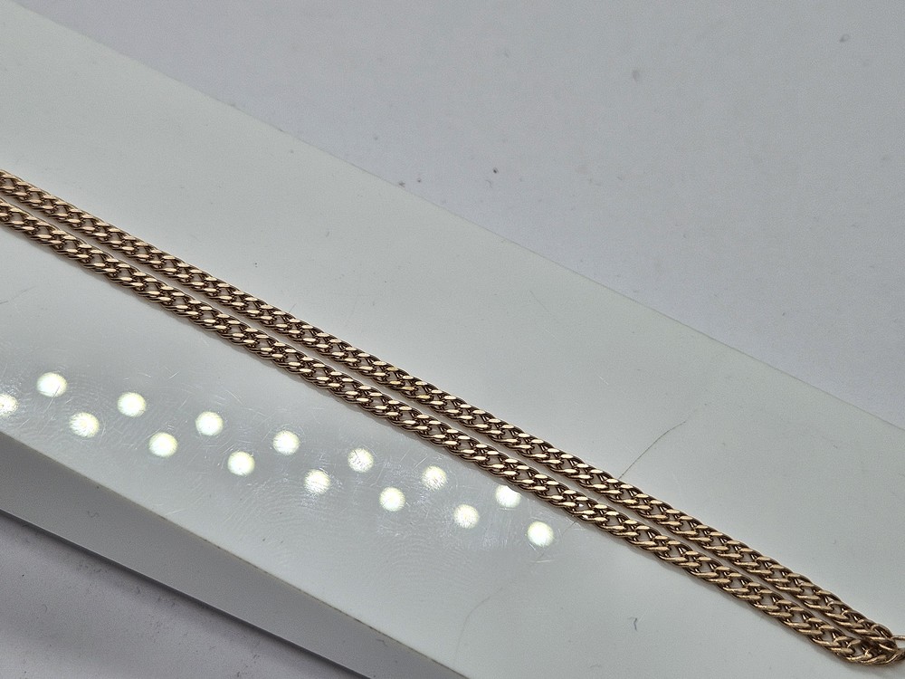 ЦЛР2585 ЦЕПЬ ПОЛНОВЕСНАЯ Ромб двойной (Au 585)