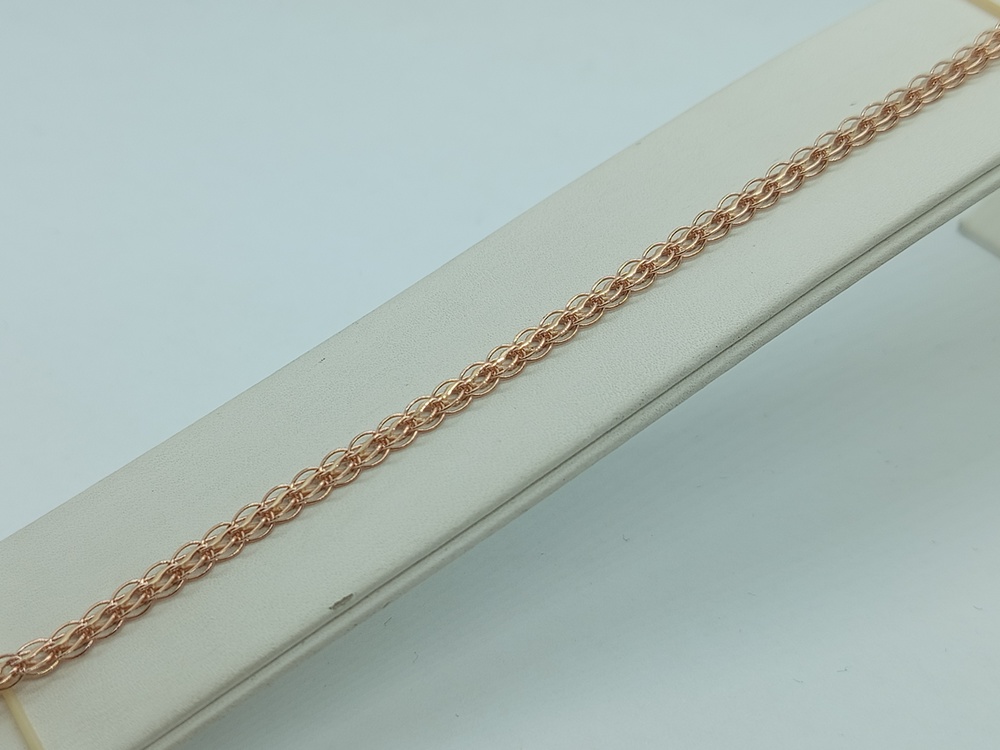 БРАСЛЕТ ПОЛНОВЕСНЫЙ Кайзер (Au 585)