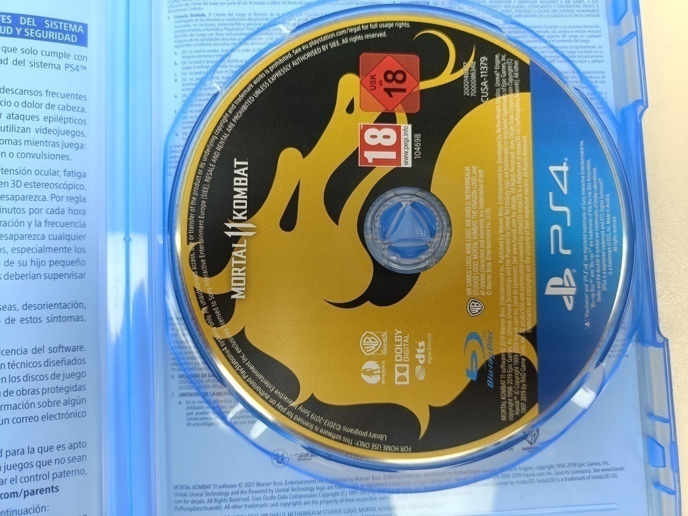 Игра Playstation 4 Mortal Kombat 11