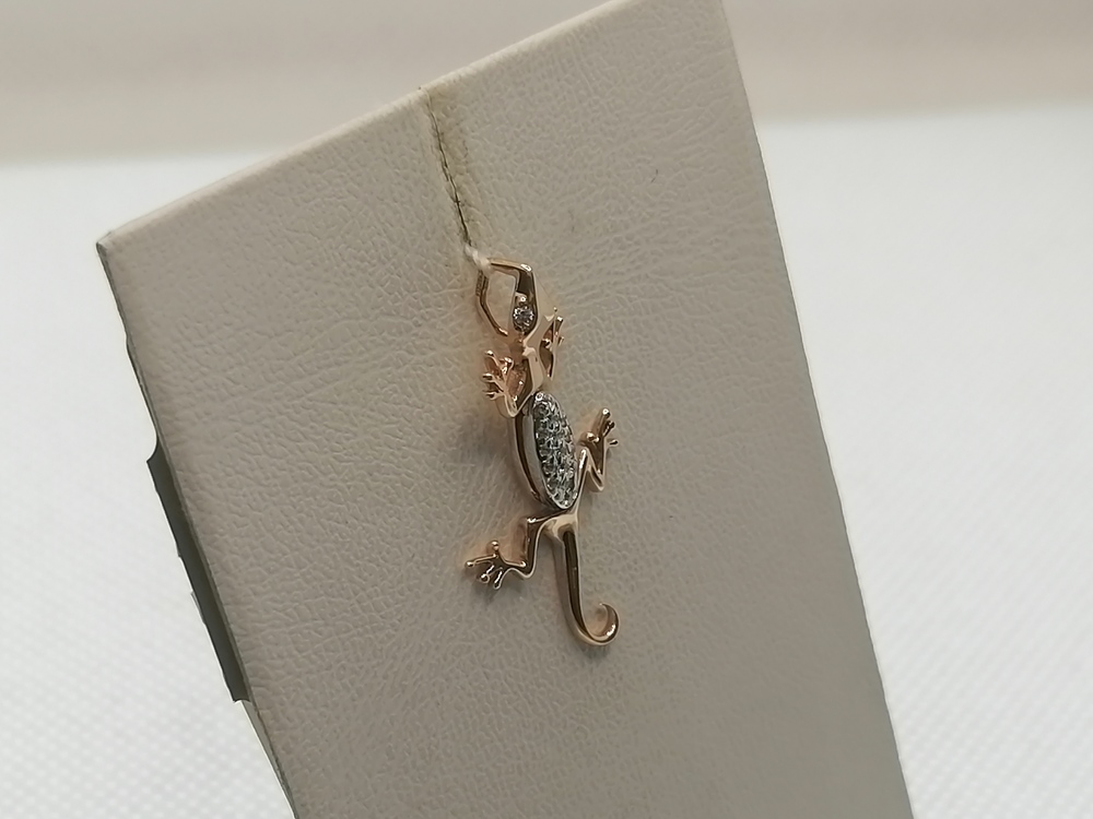 ПОДВЕСКА С КАМНЯМИ (Au 585)