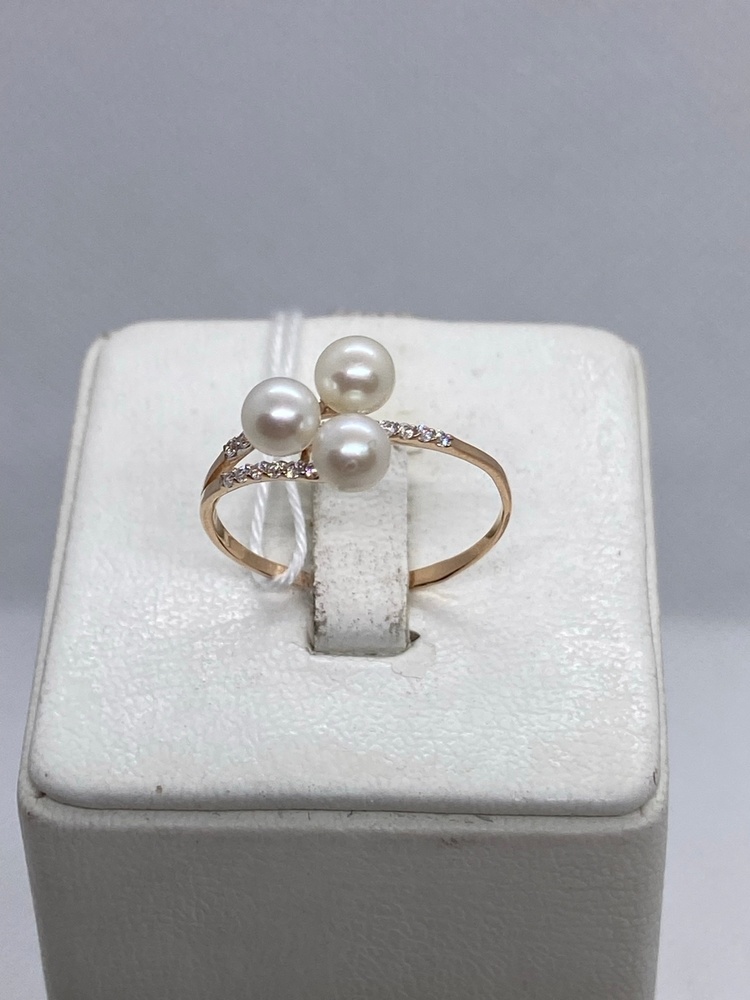 КОЛКМИ585 КОЛЬЦО С КАМНЯМИ (Au 585)