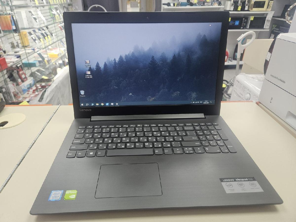 Ноутбук Lenovo; Core i5-8250U, GeForce MX150 (10 W), 8 Гб, Нет, 1 Tb