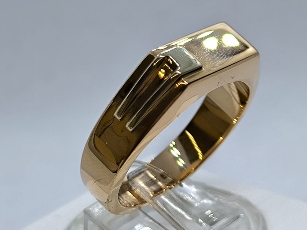 01-0039 КОЛЬЦО ПЕЧАТКА без камня (Au 585)