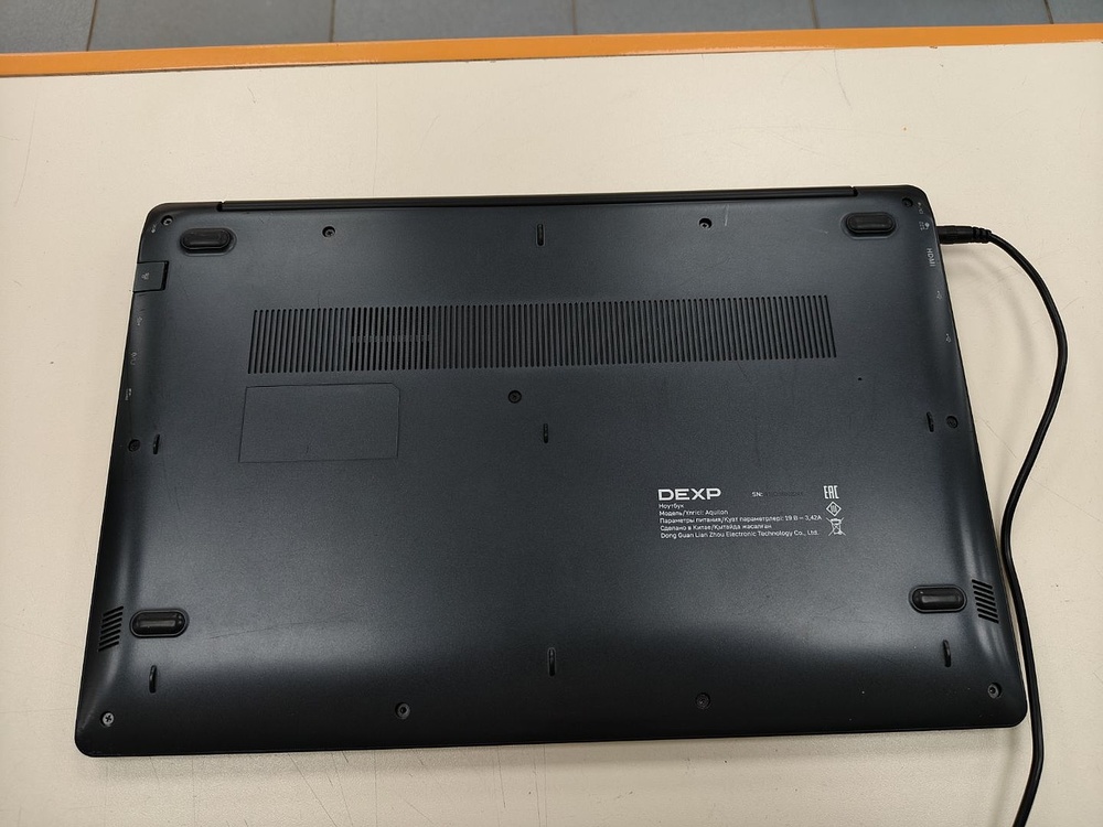 Ноутбук Dexp Aquilon C15-I5W302; Core i5-1035G1, Intel UHD Graphics, 8 Гб, 256 Гб, Нет