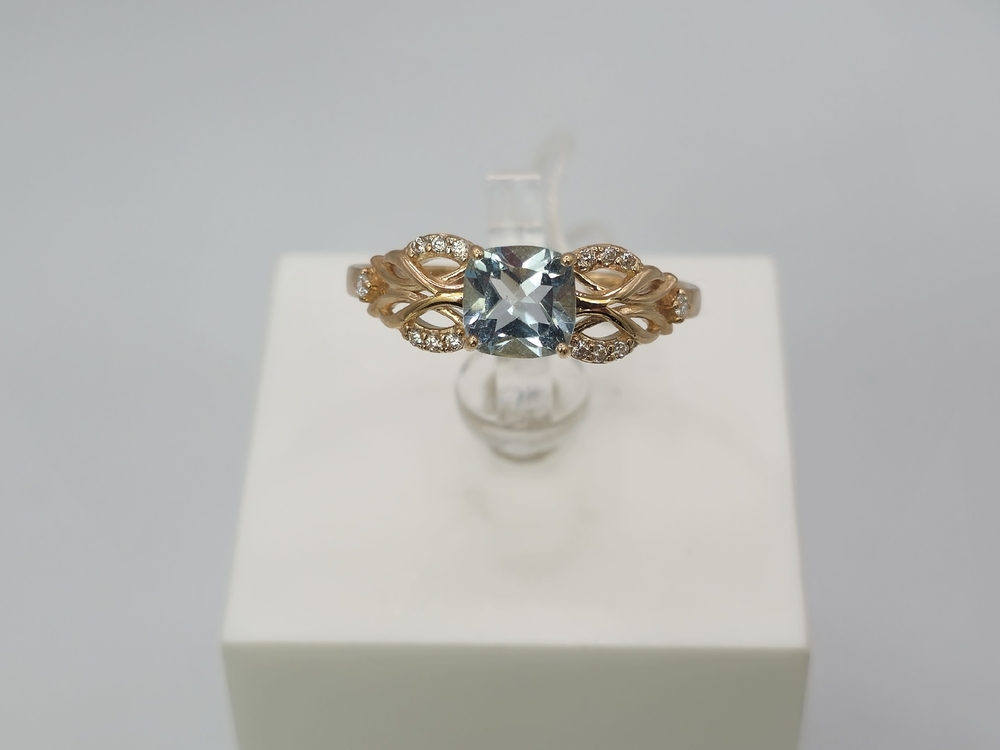 КОЛКМИ585 КОЛЬЦО С КАМНЯМИ (Au 585)