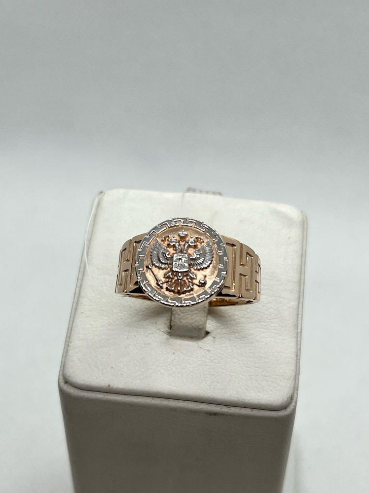 КОЛЬЦО ПЕЧАТКА без камня (Au 585)