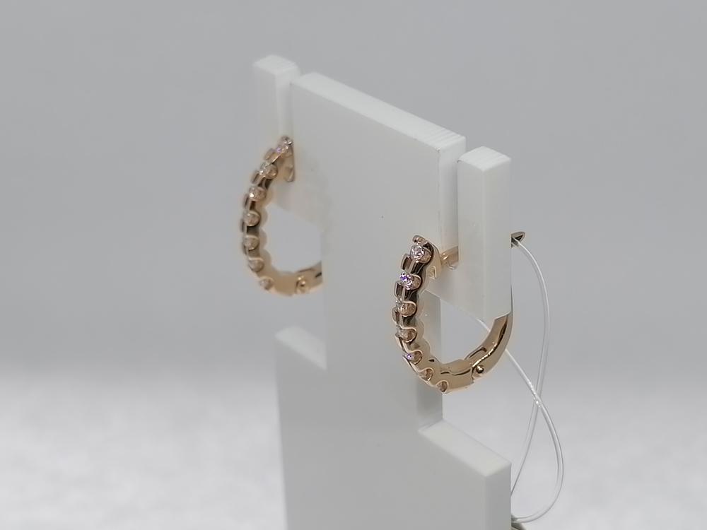 С2389-120 СЕРЬГИ БРИЛЛИАНТ (Au 585)