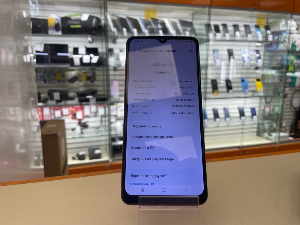 Смартфон Samsung Galaxy A12 4/64