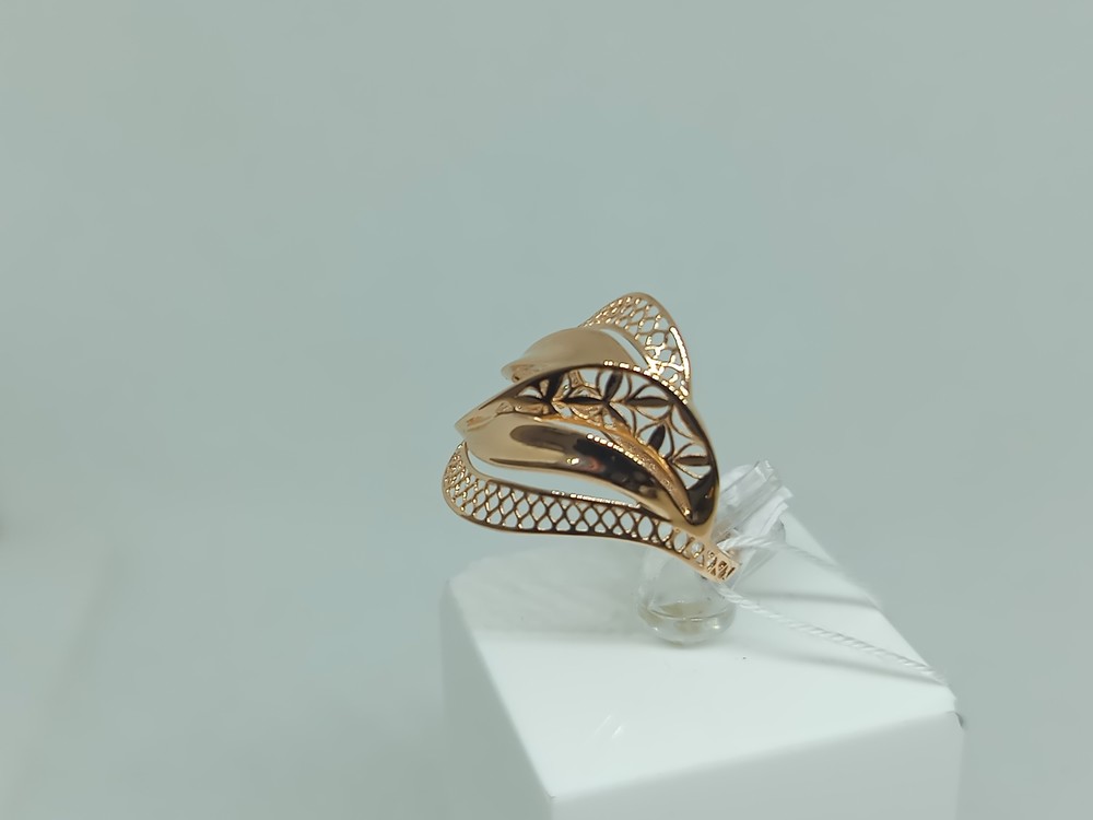 КОЛБКМ585 КОЛЬЦО БЕЗ КАМНЯ (Au 585)