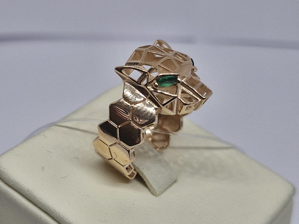 К5101 КОЛЬЦО С КАМНЯМИ (Au 585)