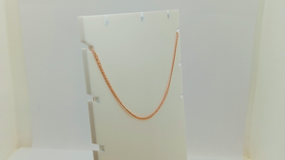 ЦЕПЬ ПОЛНОВЕСНАЯ Ромб двойной (Au 585)