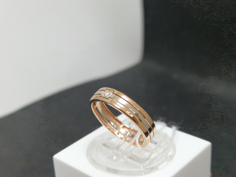 КОЛЬЦО БРИЛЛИАНТ Au 585