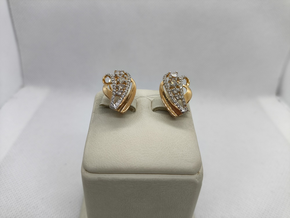 СЕРЬГИ С КАМНЯМИ (Au 585)