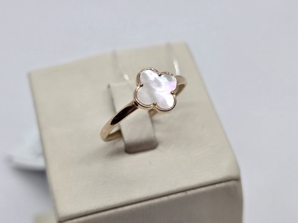 КОЛЬЦО ПЕРЛАМУТР (Au 585)