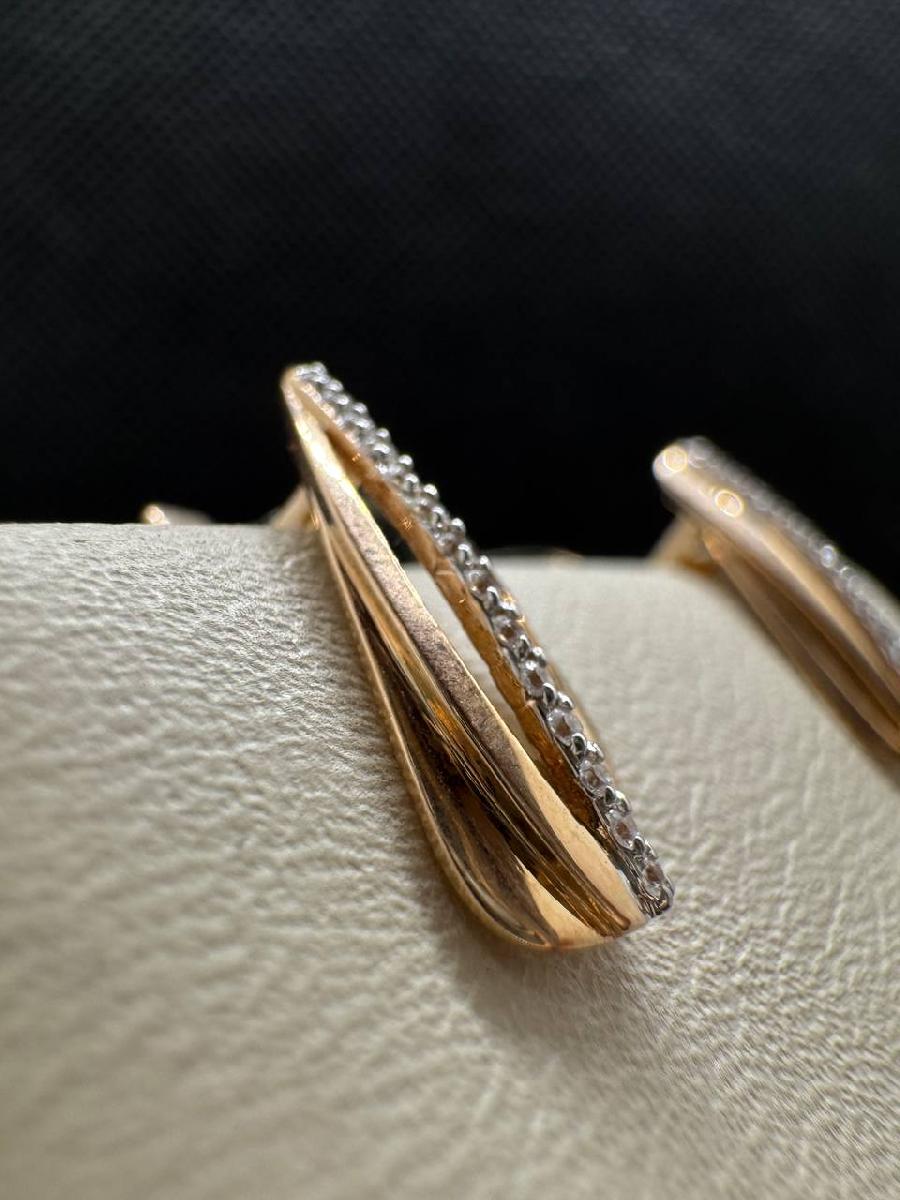 СЕРЬГИ С КАМНЯМИ (Au 585)