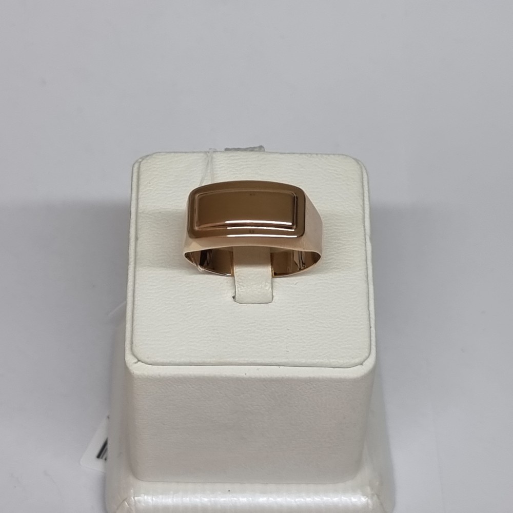 01-7683 КОЛЬЦО ПЕЧАТКА без камня (Au 585)
