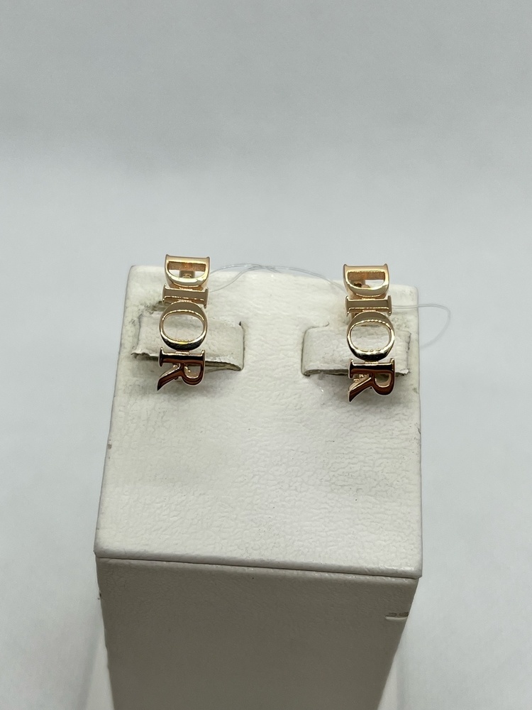 СЕРЬГИ БЕЗ КАМНЯ (Au 585)