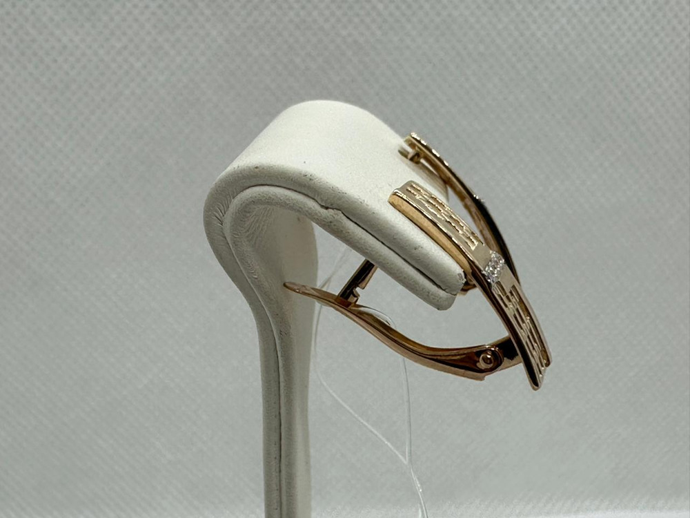 СЕРЬГИ С КАМНЯМИ (Au 585)