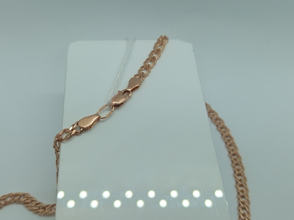 ЦЕПЬ ПОЛНОВЕСНАЯ Ромб двойной (Au 585)