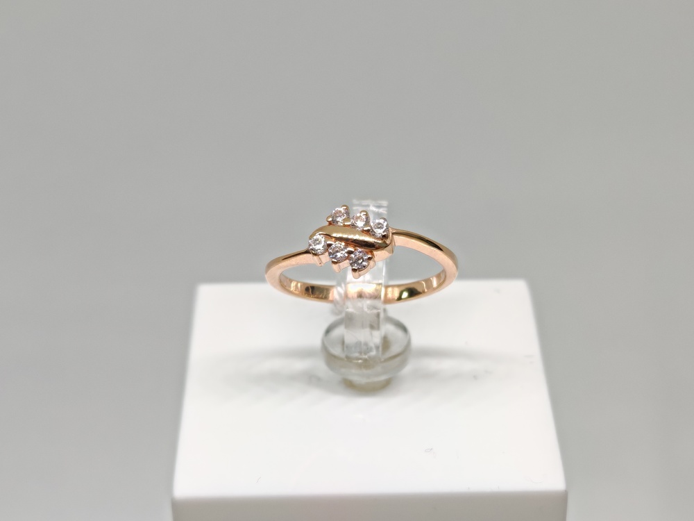 КОЛКМИ585 КОЛЬЦО С КАМНЯМИ (Au 585)