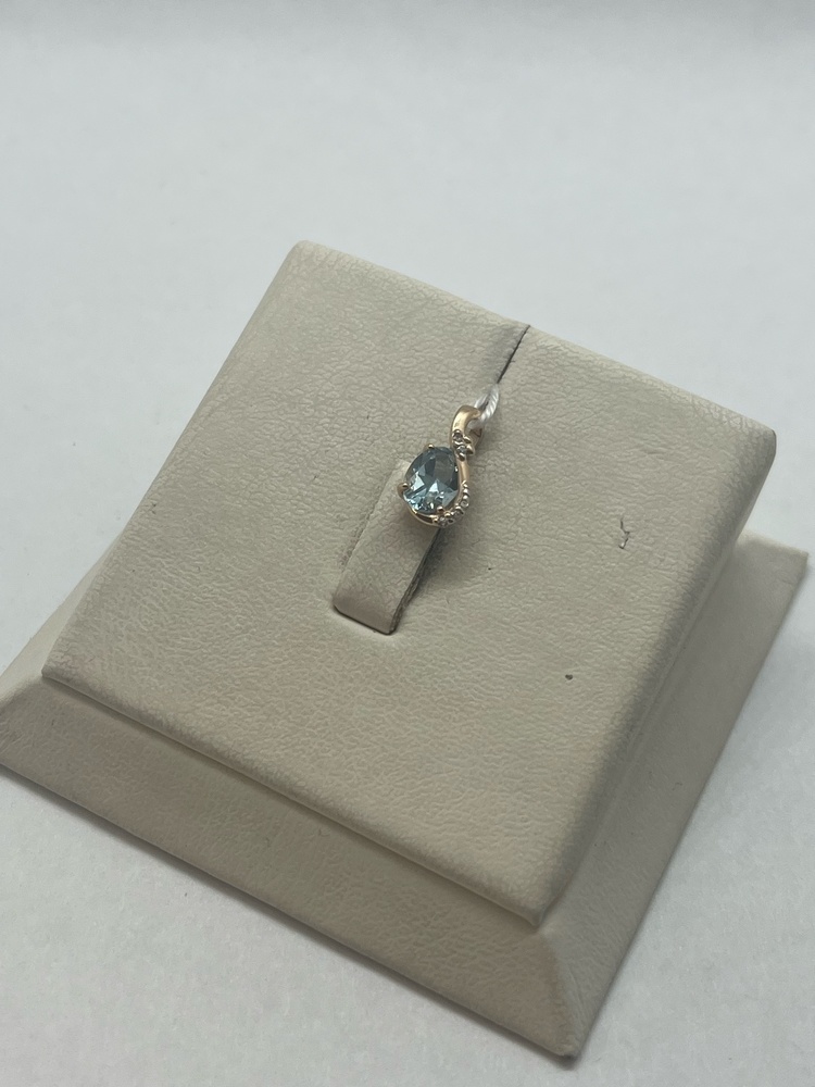 ПОДКМИ585 ПОДВЕСКА С КАМНЯМИ (Au 585)