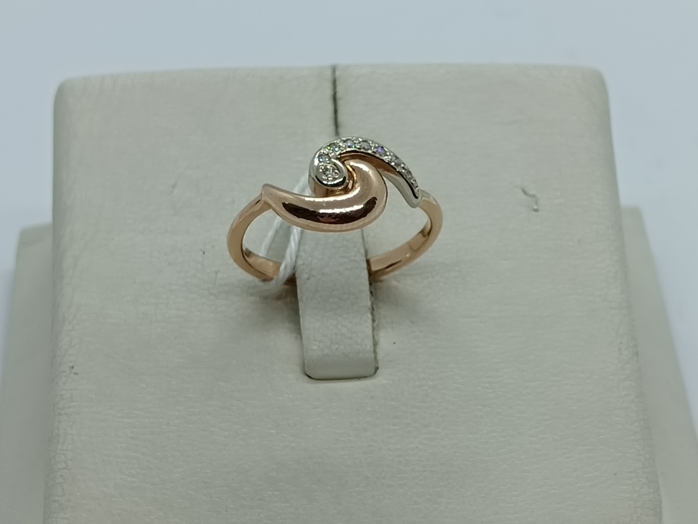 КОЛКМИ585 КОЛЬЦО С КАМНЯМИ (Au 585)