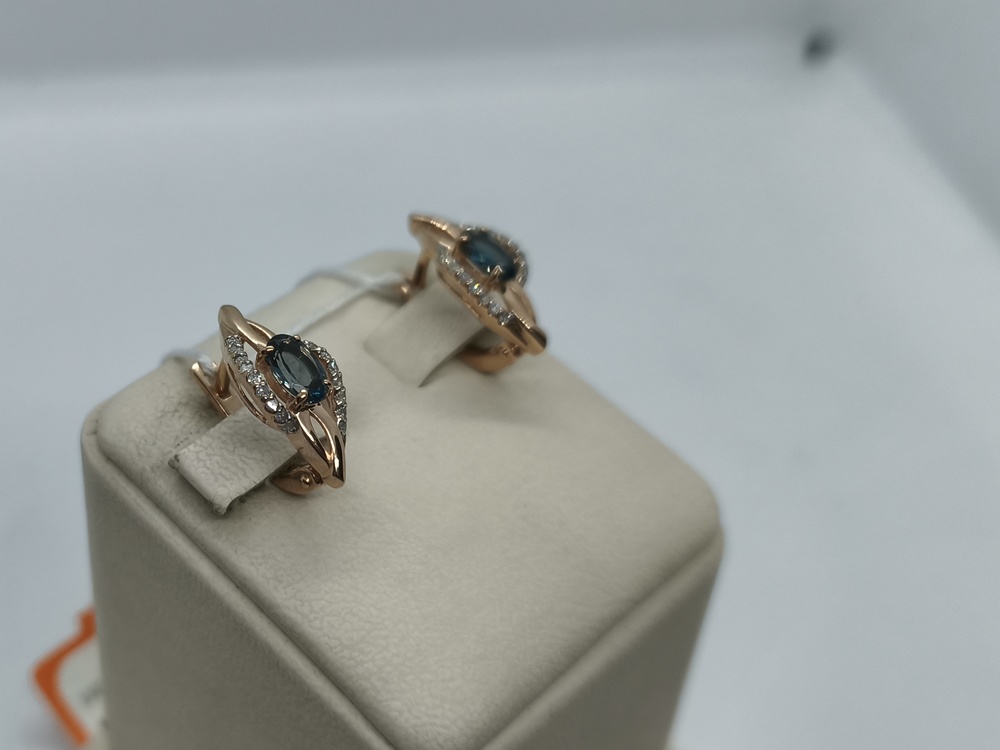 СЕРЬГИ БРИЛЛИАНТ (Au 585)