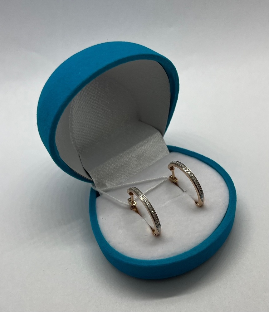 СЕРЬГИ С КАМНЯМИ (Au 585)