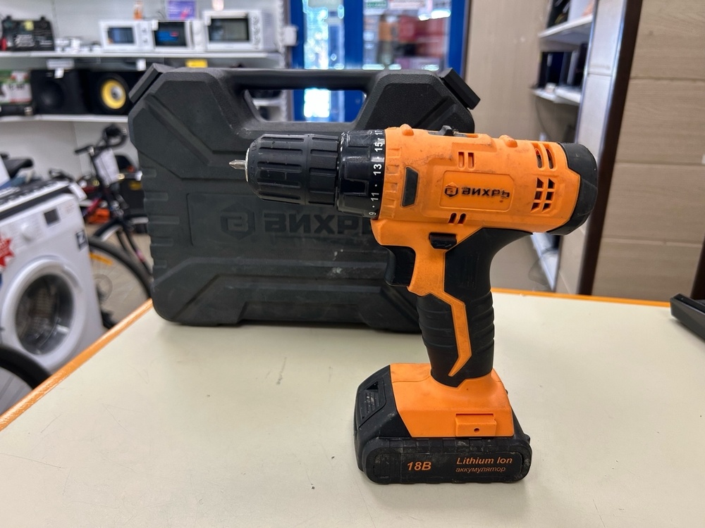 Шуруповерт Вихрь ДА-18Л-2К