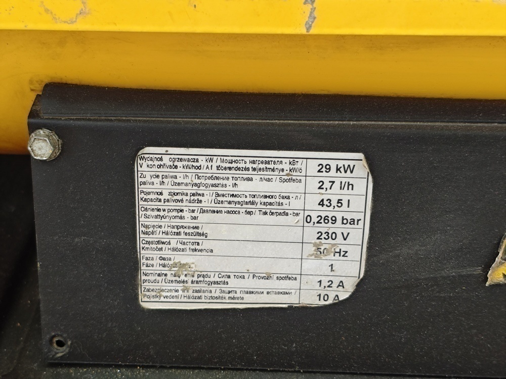 Тепловая пушка Master B100CED