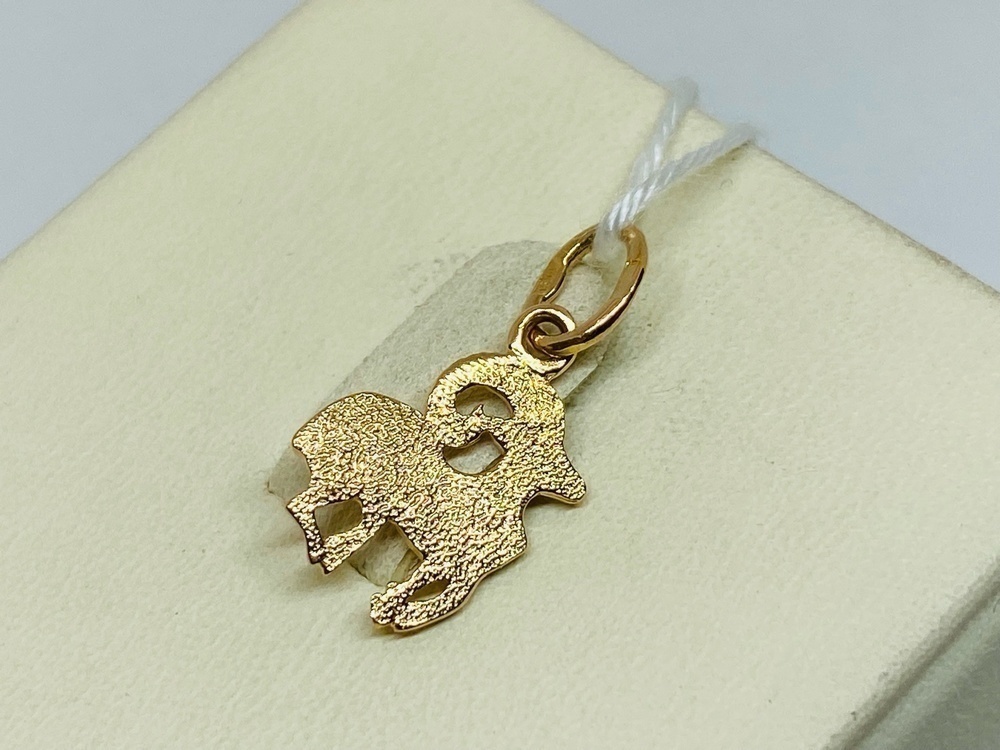 ПОДВЕСКА ЗНАК ЗОДИАКА КОЗЕРОГ Au 585 ПОДВЕСКА ЗНАК ЗОДИАКА КОЗЕРОГ Au 585