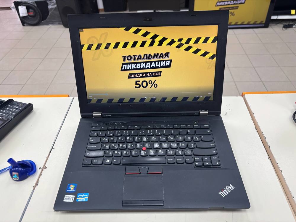 Ноутбук Lenovo L430; Core i5-3210M, Intel HD Graphics 4000, 8 Гб, 240 Гб, Нет