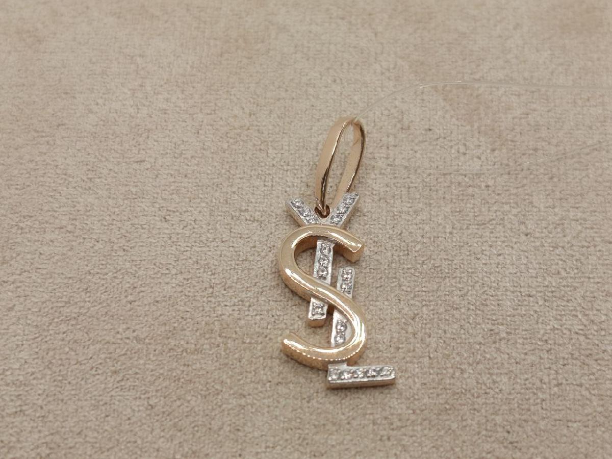 ПОДВЕСКА С КАМНЯМИ (Au 585)