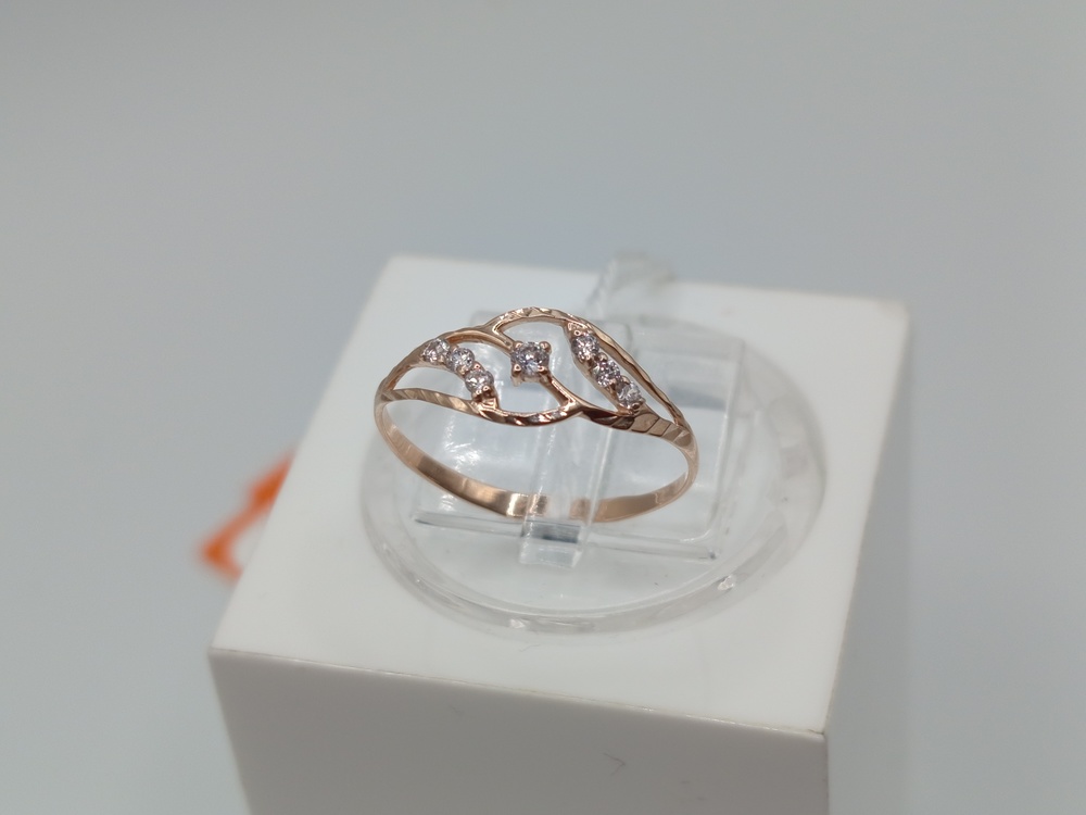 КОЛКМИ585 КОЛЬЦО С КАМНЯМИ (Au 585)