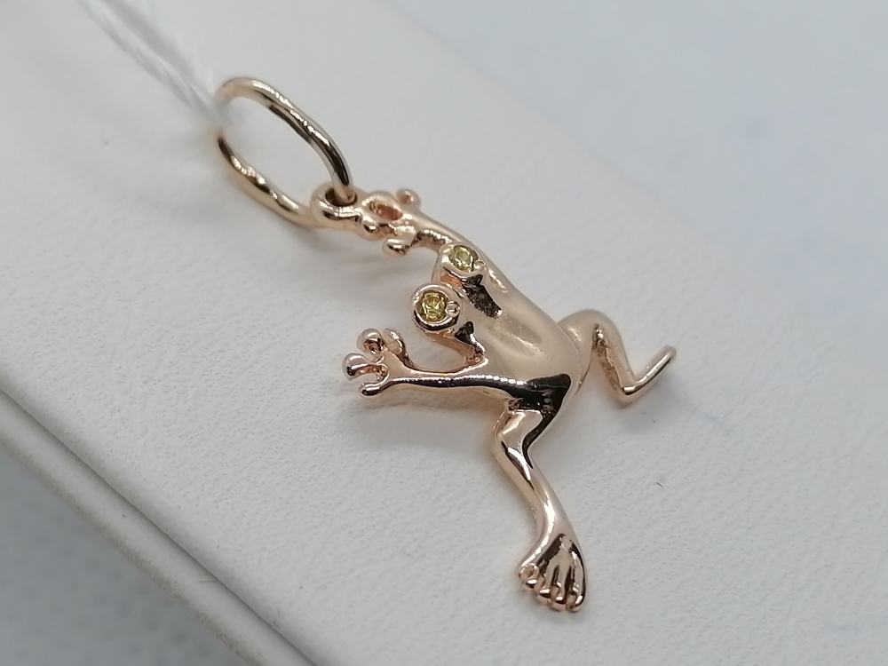 ПОДВЕСКА С КАМНЯМИ (Au 585)