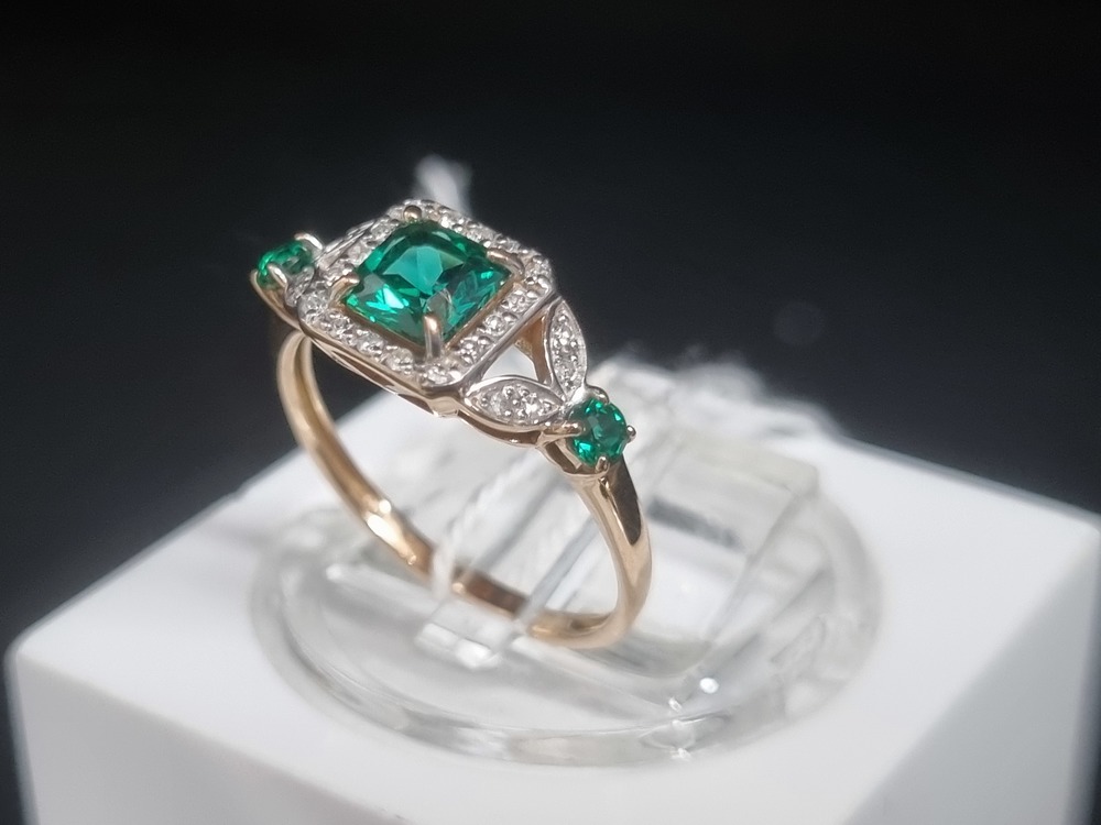 КОЛЬЦО БРИЛЛИАНТ Au 585