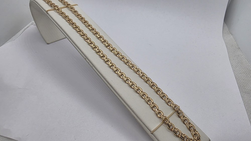 ЦЕПЬ ПОЛНОВЕСНАЯ Бисмарк (Au 585)