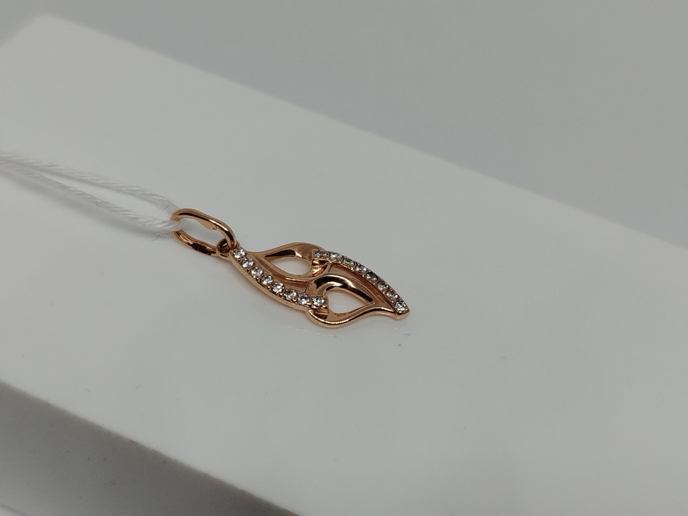 ПОДВЕСКА С КАМНЯМИ (Au 585)