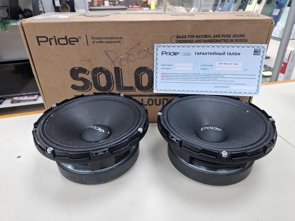 Автоакустика передняя Pride Solo 300