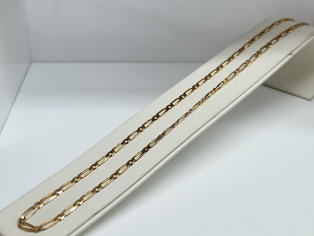 ЦЛФК585 ЦЕПЬ ПОЛНОВЕСНАЯ Фигаро(картье) (Au 585)