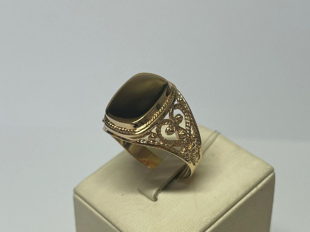 КОЛЬЦО ПЕЧАТКА без камня (Au 585)