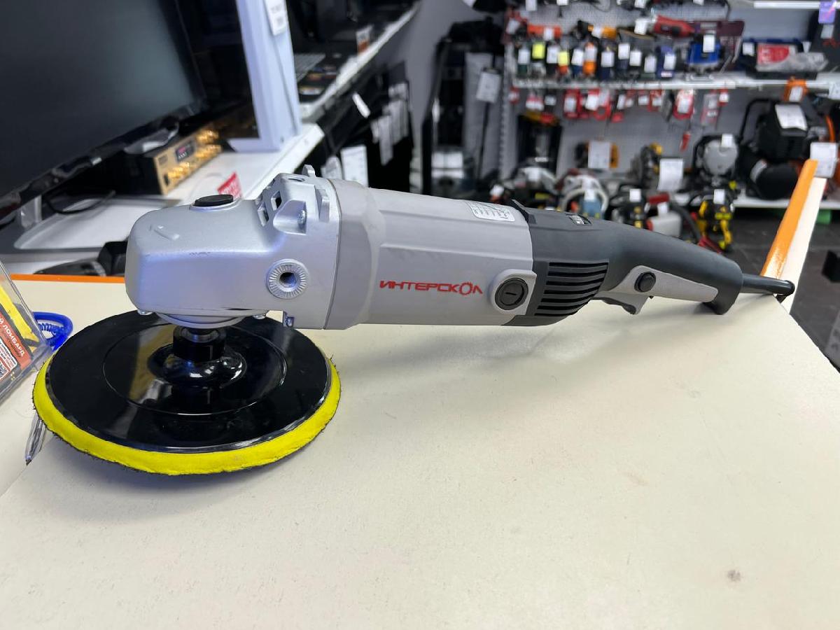 Полировальная машина Интерскол УПМ-180/1300ЭМ